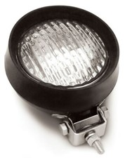 12 Volt 4-34 Round Work Light Lamp Flood Backup Par 36 Rubber Housing G1