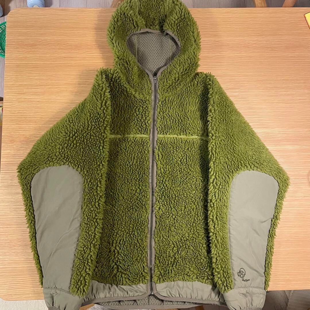 Patagonia Rhythm Hoodie Roden Heather Green Size XS Fleece Patagonia Rhythm Hoodie Roden Heather Green Size XS Fleece