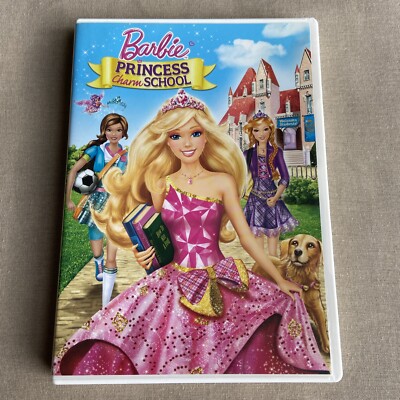 Barbie Princess Charm School (DVD 2011) Movie (20) Animated Magic Blair  Willows