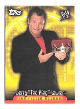 2006 Topps WWE Insider Jerry Lawler 8 WWF The King