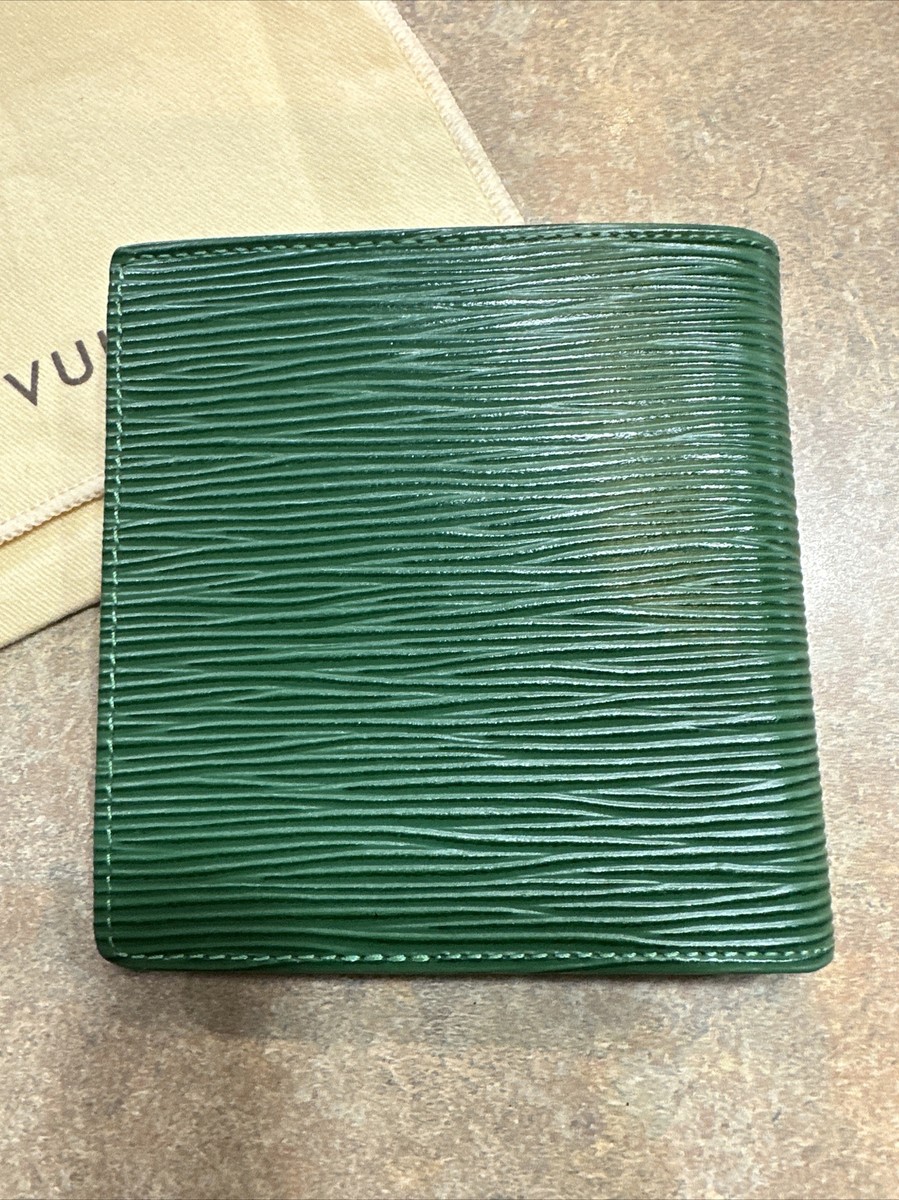 Vintage Louis Vuitton Wallet Green New Mens Womens | eBay