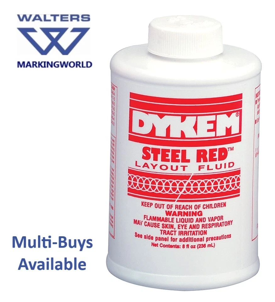 Engineers Steel Blue Layout Fluid/Markers | Dykem, Spectracolor, Edding, Bäder - Image 2 of 4