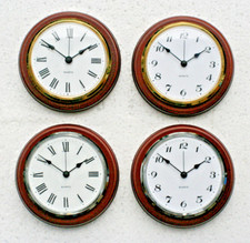 Small Mahogany Wall Clocks New