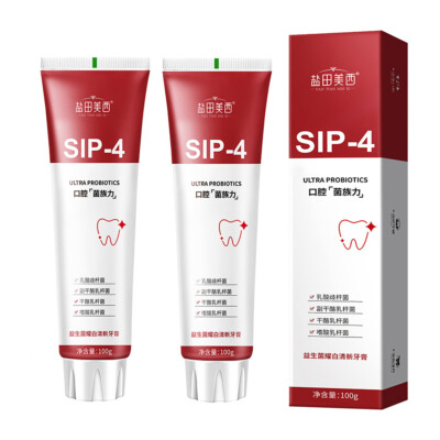 SP-4 Probiotic Whitening Toothpaste Fresh Breath Remove Smoke Stain Yellow Quick