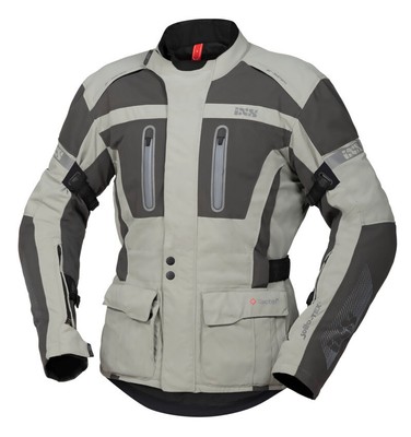 IXS Pacora-ST Size 3XL Men Motorcycle Jacket Textile Light Grey-Dark Grey