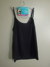 Vanity Fair Seamless Camisole 17210, Size Small, Mid Black. NEW