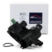 AIC Thermostat + ThermostatgehäUse FüR Seat Arosa Cordoba Ibiza VW Lupo Polo