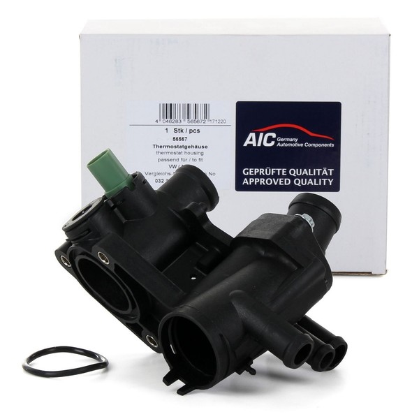 AIC Thermostat + ThermostatgehäUse FüR Seat Arosa Cordoba Ibiza VW Lupo Polo-image