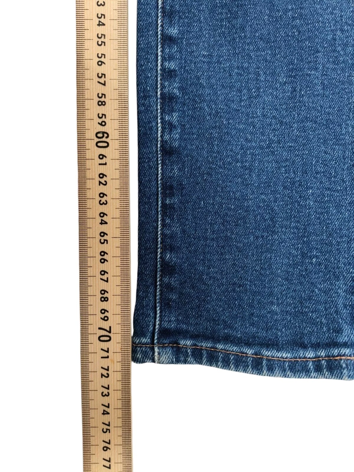 Neuw Bowery Jeans Women's Size 29W 29L Blue Denim Slim Tapered Stretch image 10