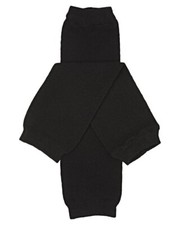 Solid baby and toddler leg warmers for boys and girls Newborn and One Size Bl...