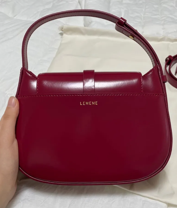 LEMEME Sac Petit Nouvelle Bag | BuntRed Mini Tote & Crossbody