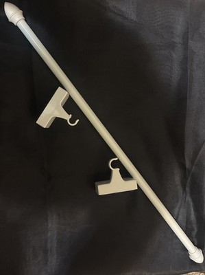 Magnetic Curtain Rods Holder No Drilling Extends 18.5x33