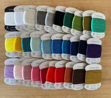 Japanese Sashiko Thread Set 29Colors Embroidery Sewing Daruma Value Set
