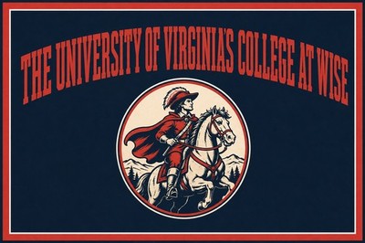 University of Virginia's College at Wise 12x8in Metal Sign UVA Wise Highland Cav
