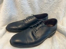 Allen Edmonds Clifton Derby Cap Toe Black Men's Dress Shoes Made In USA ~ SZ 8.5