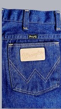 Vintage Wrangler Jeans Youth 14 High Rise Straight Leg Jeans Blue Cowboy Cut USA