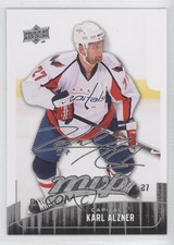 2009-10 Upper Deck MVP Karl Alzner #10 0s5
