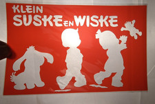 Klein Suske en Wiske Stencil SJabloon Suske Wiske Silhouet Origineel NOS