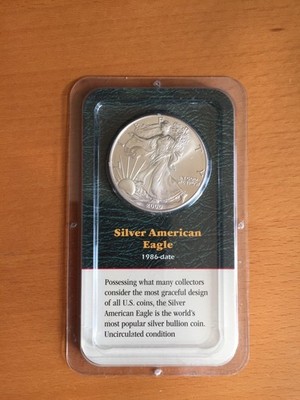 2000 Silver American Eagle Liberty Coin Littleton Company Collector 1 oz .999
