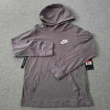 Nike Boys lightweight Pullover Hoodie size Large AQ9415 027