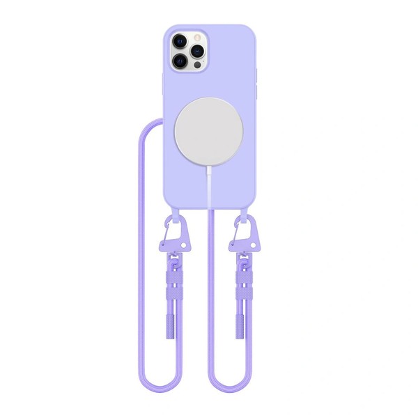 Etui Tech-Protect Magnecklace Magsafe Apple Iphone 12 / 12 Pro Lavender-image
