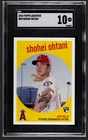 2018 Topps Archives Shohei Ohtani Rookie  #50 Pitching Stance RC - SGC 10 🔥
