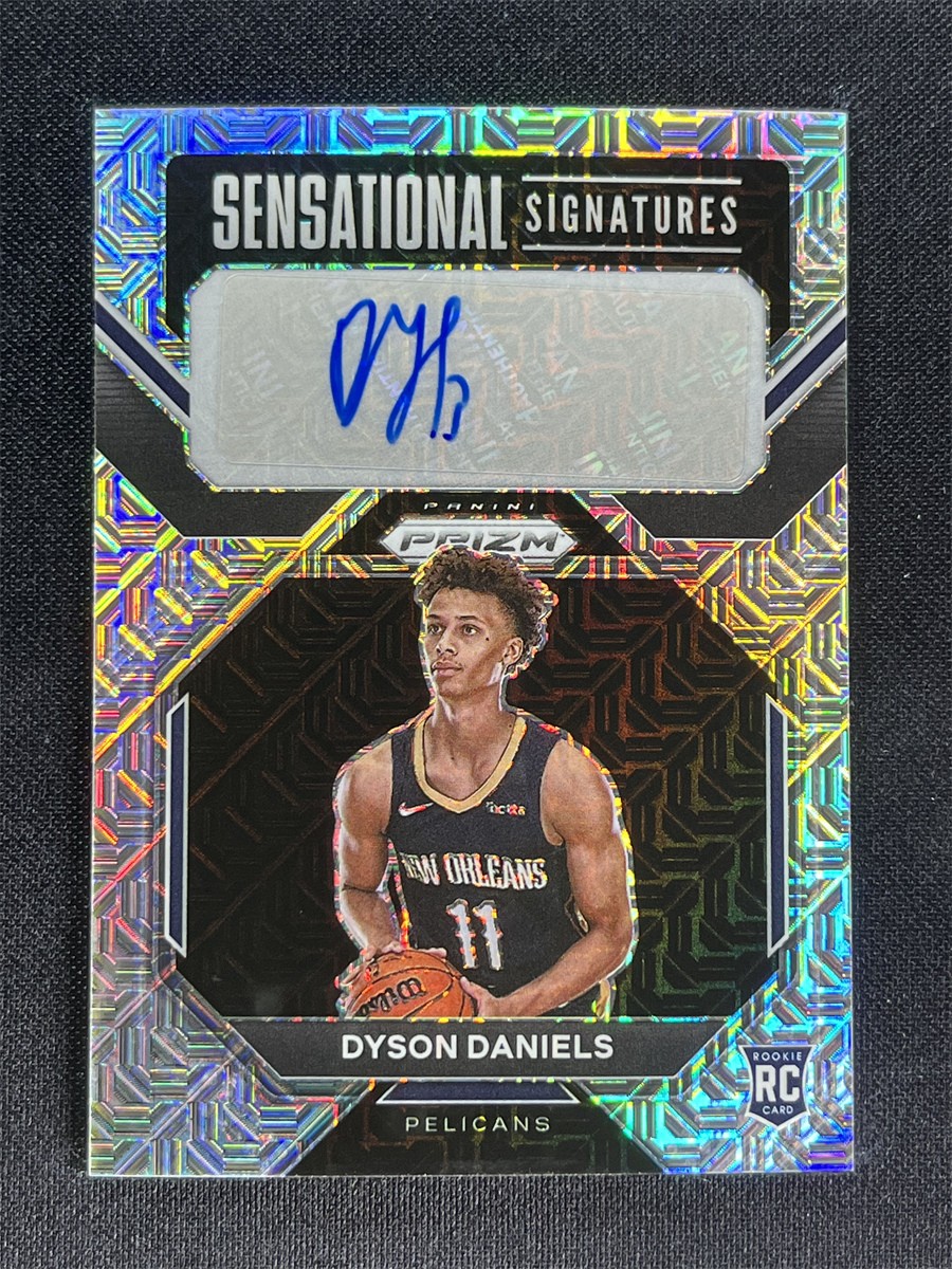 2022-23 Panini Prizm Dyson Daniels Mojo Prizm Sensational Signatures Auto RC /25