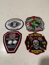 Wichita Fire Department Patches 