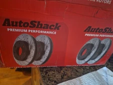 Rear Drilled Slotted  Rotors for Subaru Forester Impreza XV Crosstrek Ceramicpad