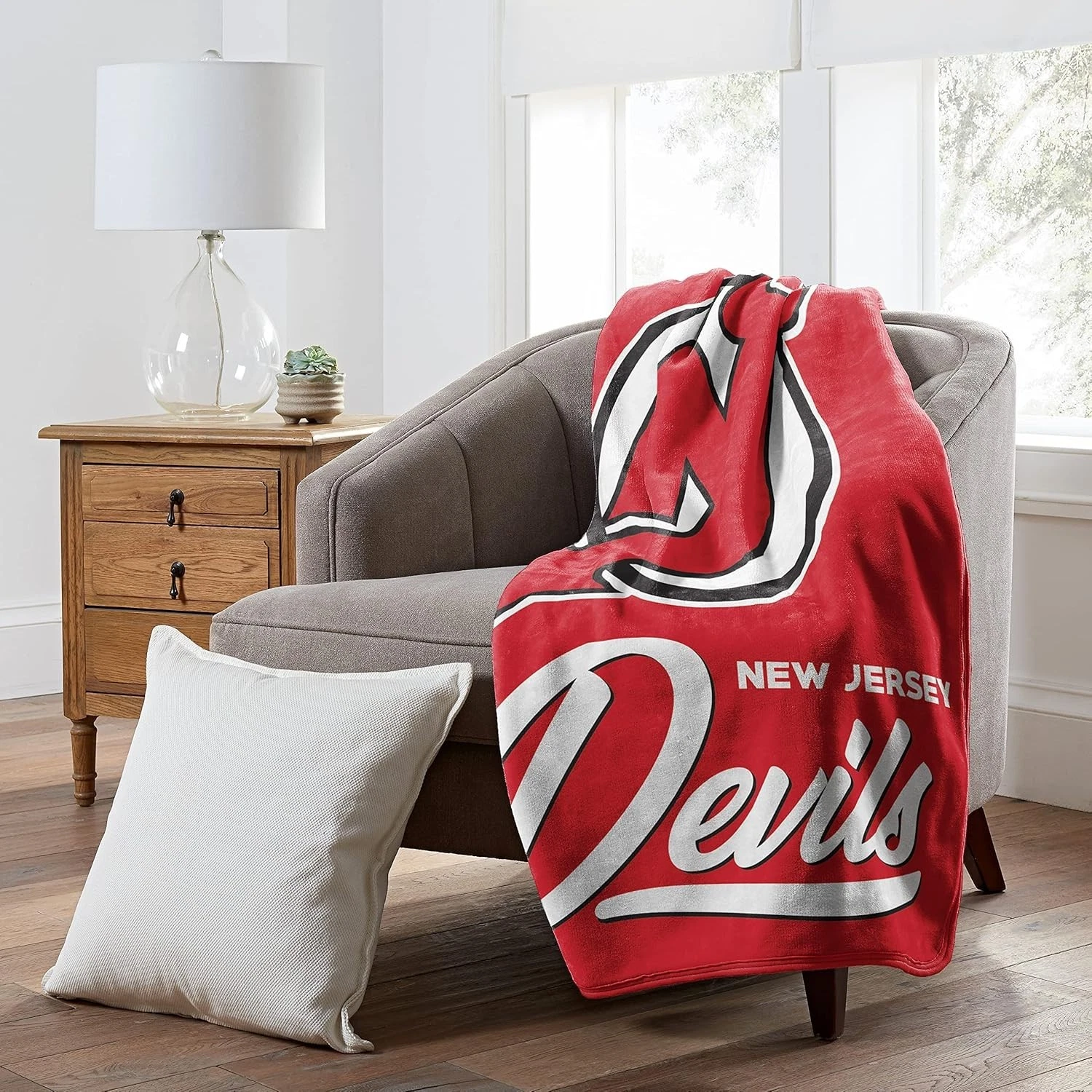 NHL Raschel Blanket - New Jersey Devils