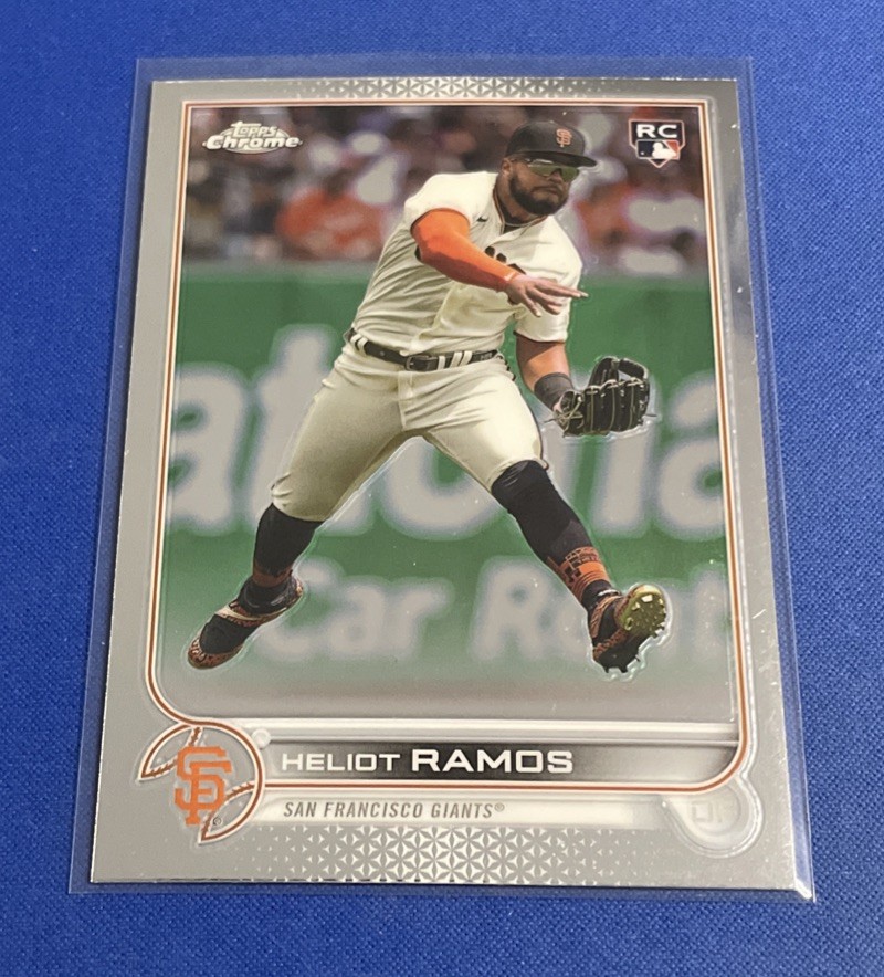 2022 Topps Chrome Update Series #USC194 Heliot Ramos RC San Francisco Giants