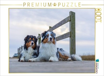 CALVENDO Puzzle Auf dem Holzsteg | 1000 Teile Lege-Größe 64x48cm Foto-Puzzle für