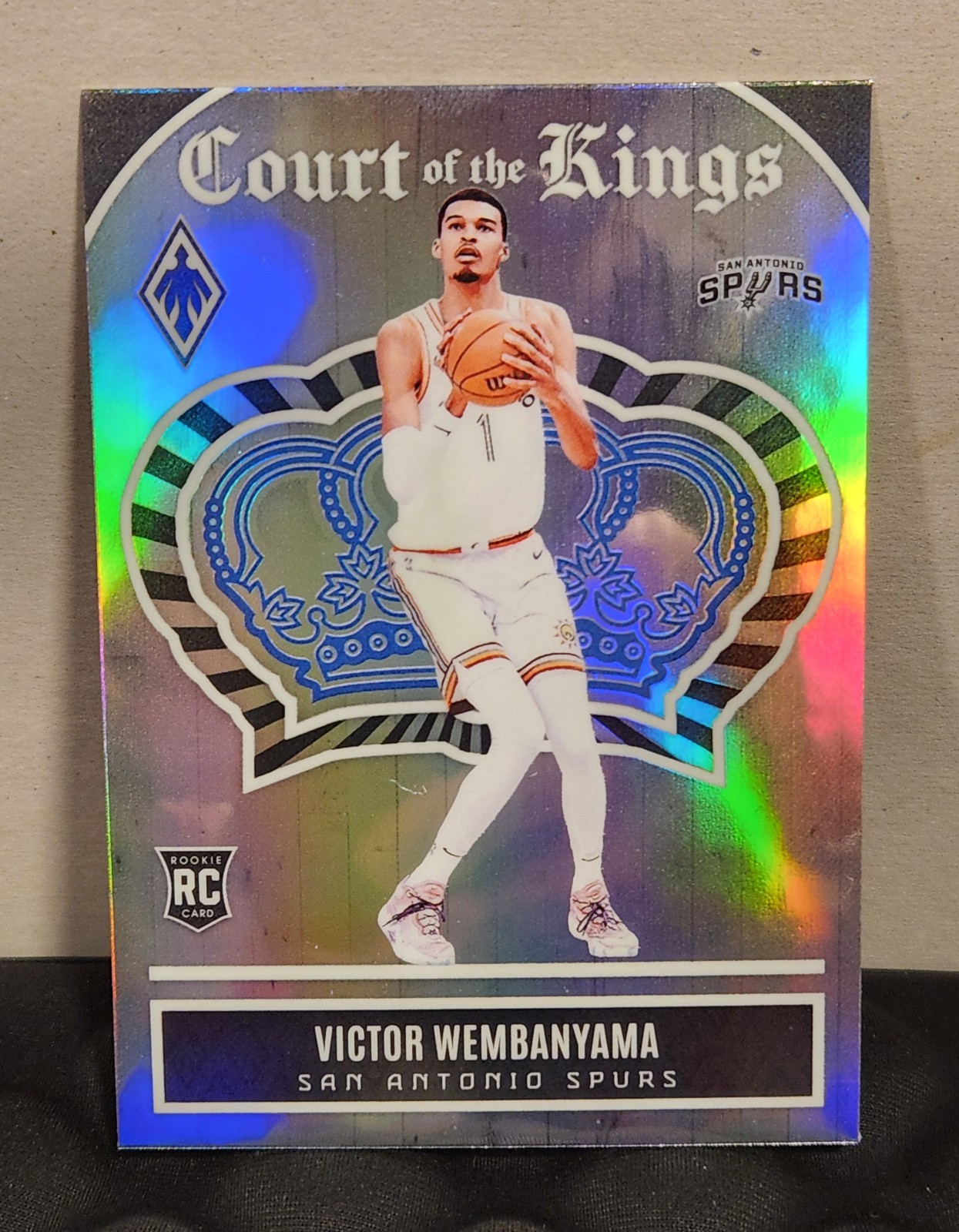 Victor Wembanyama RC 2023-24 Phoenix Court of the Kings SILVER Rookie #23