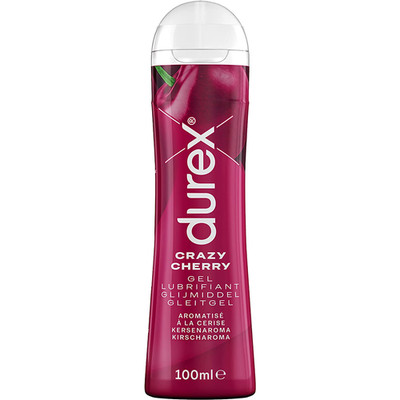 Durex Crazy Cherry   100 ml Kirsch Gleitgel mit Geschmack, oral & Toy kompatibel