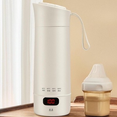 Electric Kettle Car Heating Cup Outdoor Heated Mug Travel Small Water Boiler