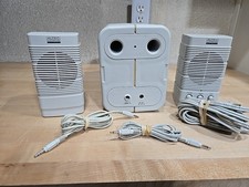 ALTEC LANSING ACS31 Computer Multimedia Speaker System Powered Subwoofer Tested