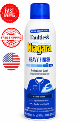 Niagara Niagara Spray Starch Plus, Heavy, 20 Oz