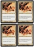 Absolute Law x4 4x 1998 Urza's Saga PLAYSET White Unc Enchantment MTG NM AZ1