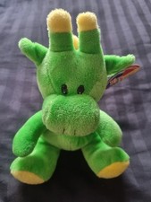 Play-By-Play Green Dinosaur Stuffed Plush Toy Brand New With Tags