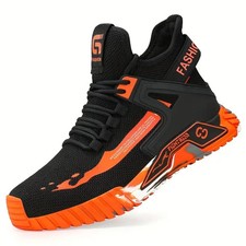 Safety Boots Waterproof Steel Toe Work Shoes for Men Durable Protective Footwear