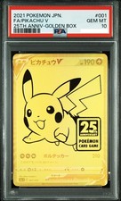 Buy Pikachu V 001/015 S8a-G: 25th Anniversary Golden Box Holo