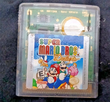 Super Mario Bros. Deluxe Tested Working Nintendo GameBoy Color GBC New Battery