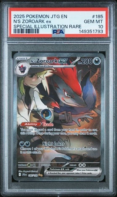 N's Zoroark Ex Pokémon TCG Cards for sale | eBay