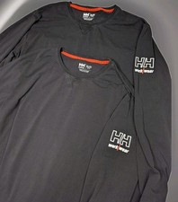 Lot Of 2 Helly Hansen Work Wear Mens Long Sleeve T-shirt 2XL