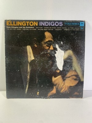 DUKE ELLINGTON INDIGOS 12'' LP VG+ VINYL RECORD COLUMBIA CL1085 1958 MONO
