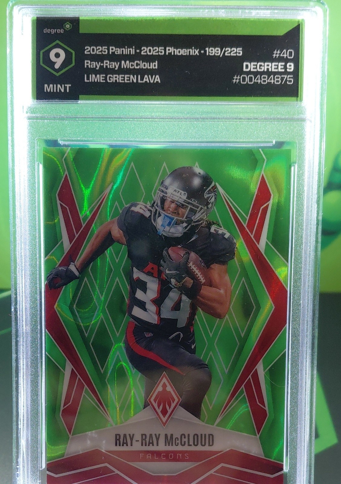 2025 Panini Phoenix - Ray-Ray McCloud #40 Lime Green Lava /225