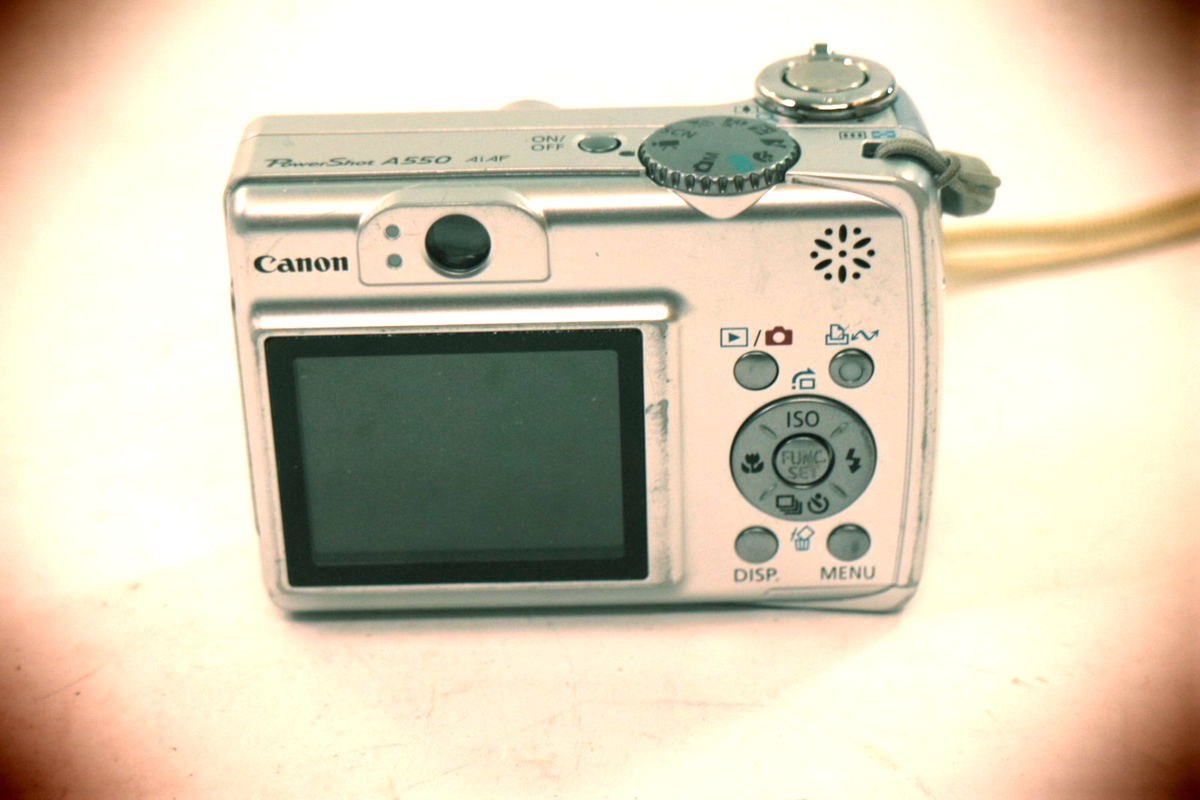Canon PowerShot A550 Digital Compact Point-and-Shoot CAMERA | eBay