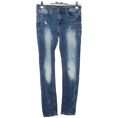 New York Y.F.K, Jeans, Größe: 164, Blau, Einfarbig, Denim, Mädchen #epv