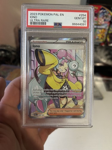 PSA 10 Iono 254/193 Sv02: Paldea Evolved Holo