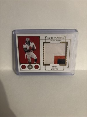 2021 Panini Encased Devin White 3 Color Patch SP /25